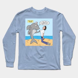 Male Nurse Shark Long Sleeve T-Shirt